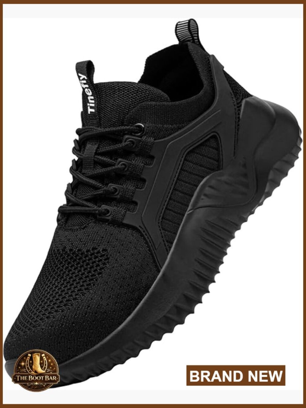 Women's Steel Toe Work Sneakers Lightweight Slip On Safety Shoes